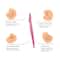 Sanfe Bikiniline Trimmer & Razor For Sensitive Areas and Eyebrow Touch up Razor - Pack of 3 Combo