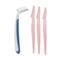 Sanfe Bikiniline Trimmer & Razor For Sensitive Areas and Eyebrow Touch up Razor - Pack of 3 Combo