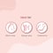 Sirona Feminine Pain Relief Patches for Period Pain - 5 Patches with Intimate Wipes 10 Wipes Combo
