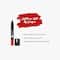 SUGAR Cosmetics Matte As Hell Crayon Lipstick - 33 Pepper Anderson (Orangey red) (2.8g)