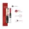 SUGAR Cosmetics Smudge Me Not Lip Duo - 29 Scarlet Starlet (Orange Red) (3.5ml)