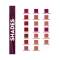 SUGAR Cosmetics Smudge Me Not Lip Duo - 21 Aubergine Queen (Blackened Burgundy) (3.5ml)