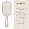 Ikonic Me Eco Paddle Brush IKM-1920 - Sand Beige