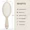 Ikonic Me Oval Brush IKM-3018 - Sand Beige