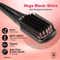 Vega Black Shine Hair Straightener Brush for Women, Straight in Min (VHSB-04)