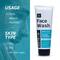 Ustraa Face Wash Dry Skin 200g & Moisturising Cream Dry Skin 100g - (2 Pcs)