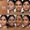 FAE Beauty Face Card Skin Tint Serum Foundation Trial Kit - Medium to Tan (6 pcs)