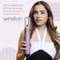 Winston 5 in 1 Hair Blow Brush Multi Styler - Purple