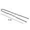 Bronson Professional U-Shaped Small Thick Ball Tip Metal Hair Pins (100 pcs)