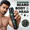 LetsShave Beard, Body & Head Fully Waterproof Trimmer with 20 Settings