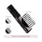 Vega General Grooming Hair Comb for Men and Women Black Handmade (HMBC-114) (35 g)