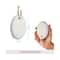 Vega Oval Shaped Pumice Stone White (PD-16) (92 g)