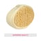 Vega Sisal Sponge Relaxer for Remove Dead Cell Softens and Gently Exfoliates Small (NBA-3/8)