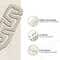Ikonic Me Vent Brush Small IKM-2121 - Sand Beige
