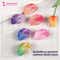 Majestique Shell Clutcher Hair Clips with 1 Large and 2 Small Clips - Blue (3 pcs)