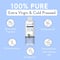 WishCare 100% Pure Cold Pressed Castor Oil (200 ml) & Extra Virgin Coconut Oil - (500 ml)