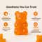 Purna Gummies Vitamin C Orange Gummies with Vitamin D3 and Zinc for Immunity & Clear Skin (30 pcs)
