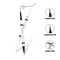 Character Micro Tip Eyebrow Pen/Pencil - CME003 (0.5 ml)