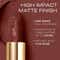 Lakme Rouge Bloom Powder Matte Bullet - CocoaCarnation (4 g)