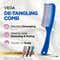Vega Detangling Comb with 2 Row Teeth for Women & Men (1265)