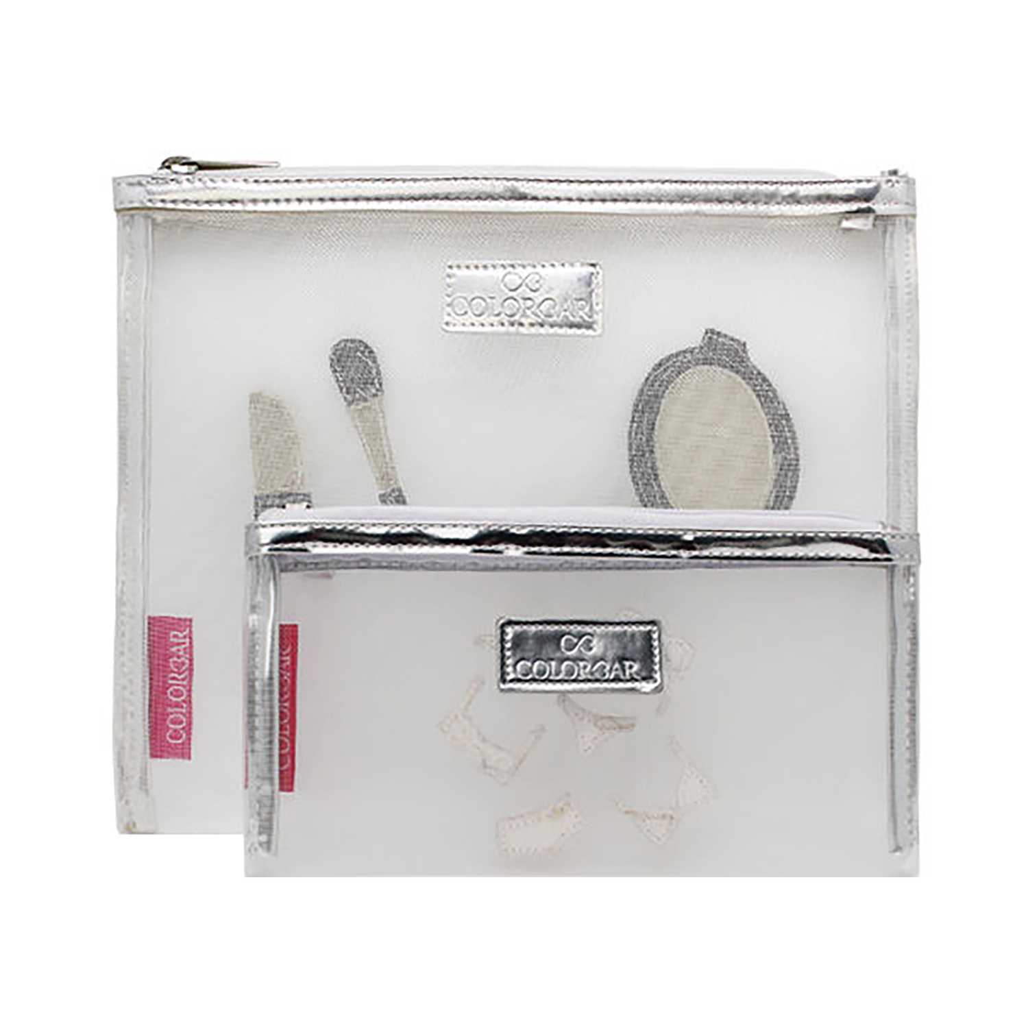 Colorbar | Colorbar Mesh Pouch - Clear (2 Pcs)