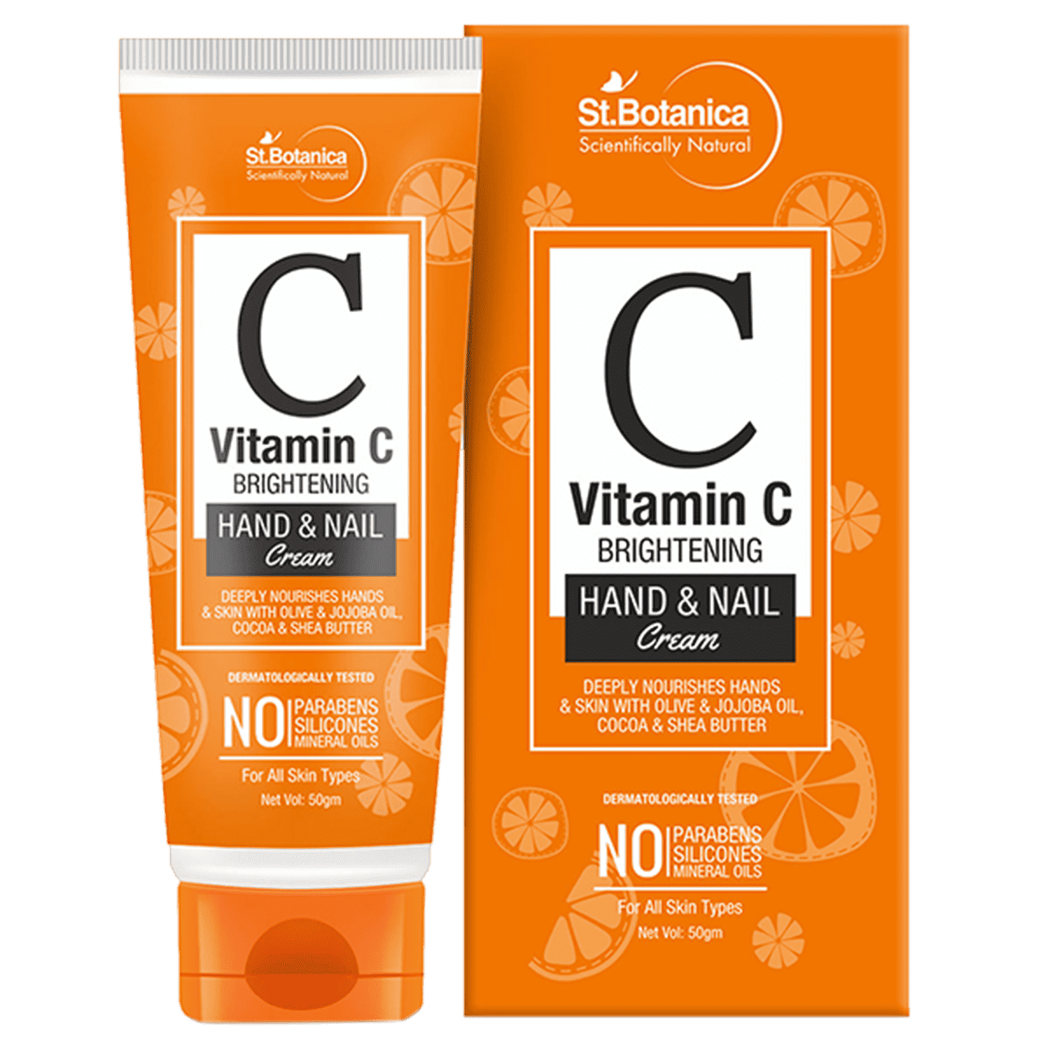 St.Botanica | St.Botanica Vitamin C Brightening Hand And Nail Cream - (50g)