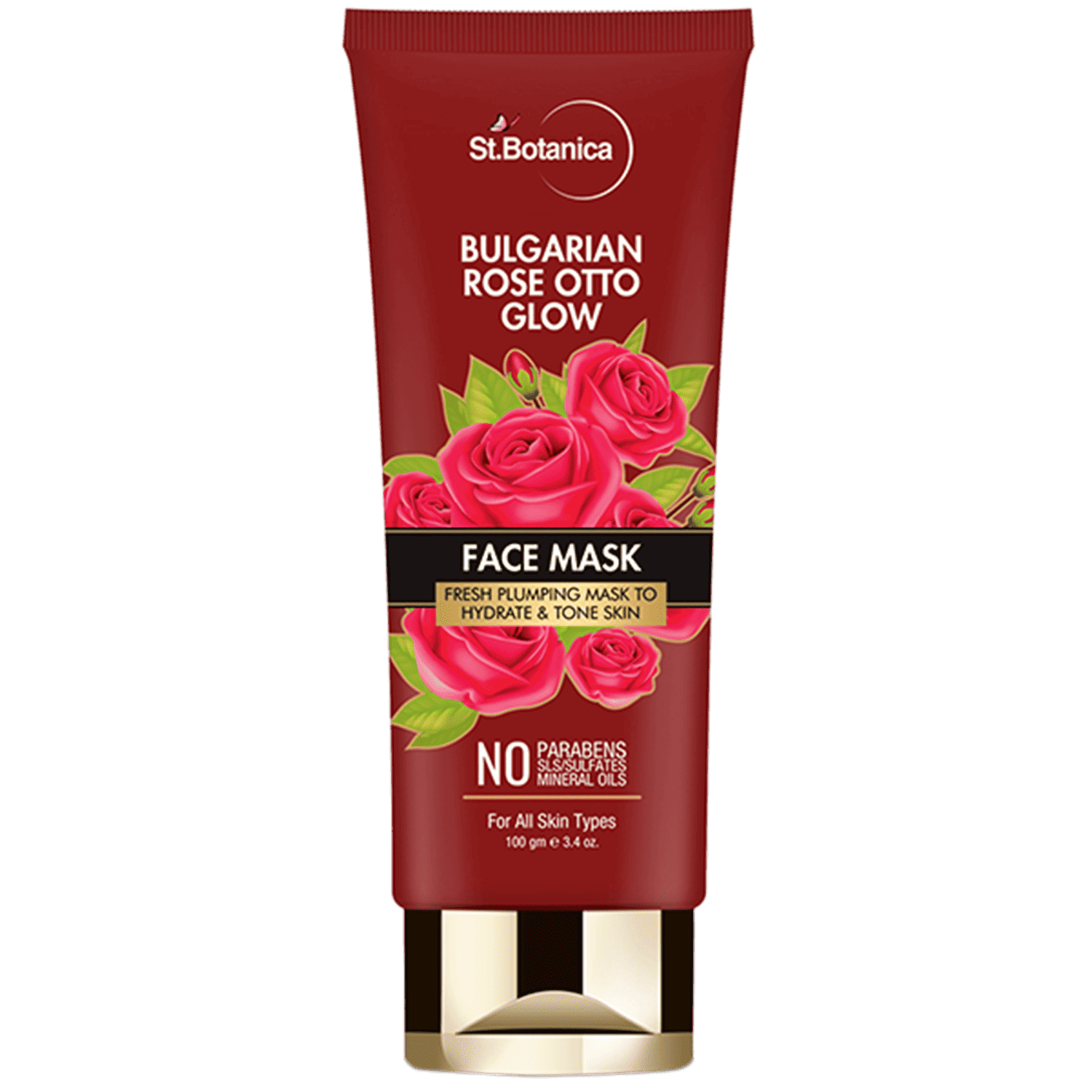 St.Botanica | St.Botanica Bulgarian Rose Otto Glow Face Mask - (100g)