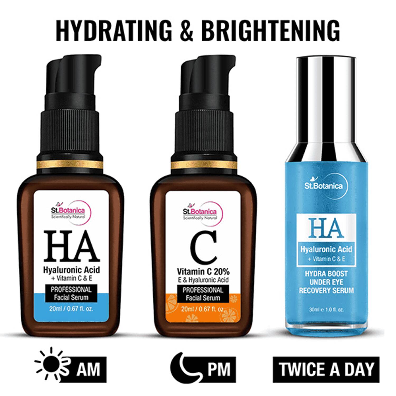 St.Botanica | St.Botanica Hydrating & Brightening Combo - (3 Pcs)