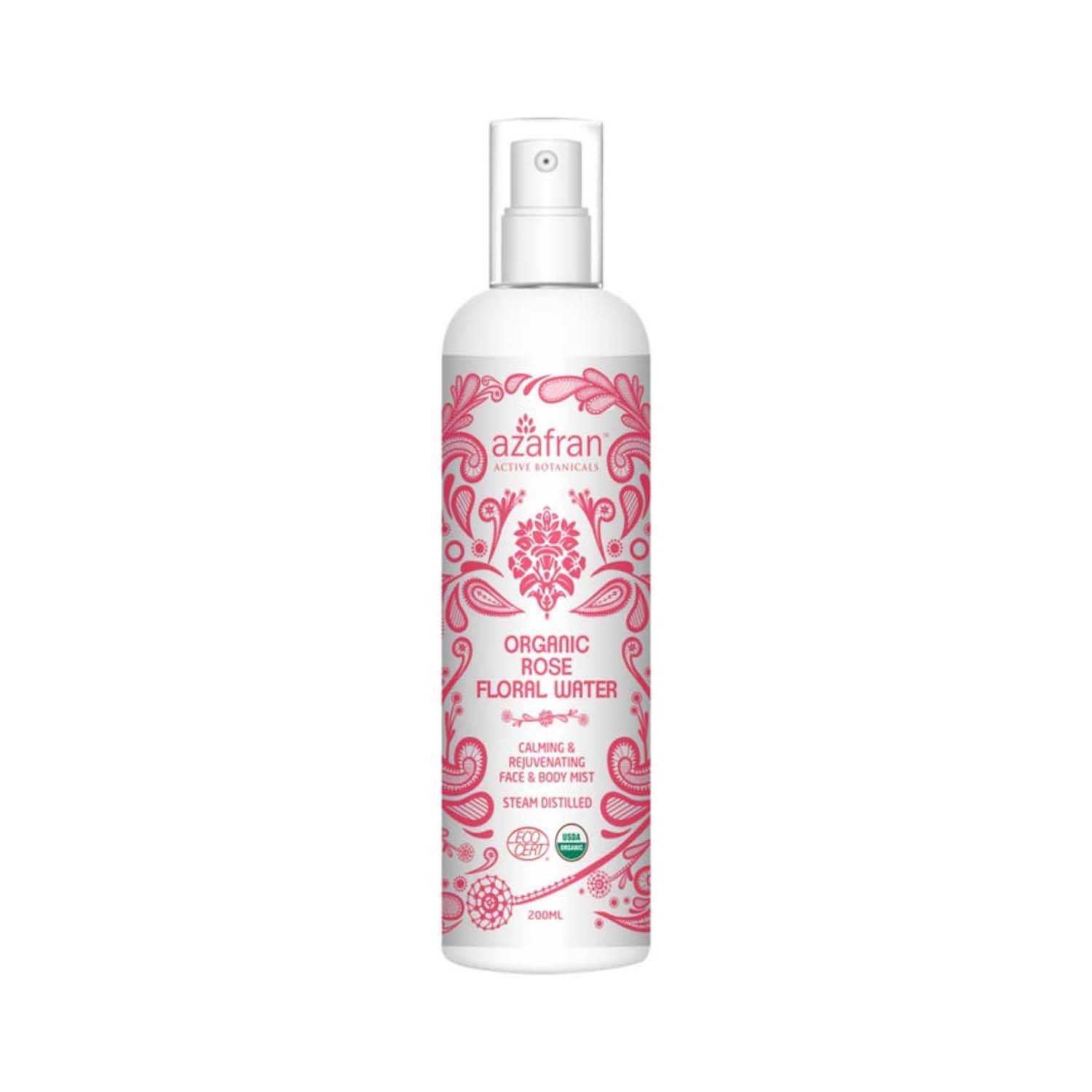 Azafran Actives | Azafran Organic Rose Water Floral Water (200ml)