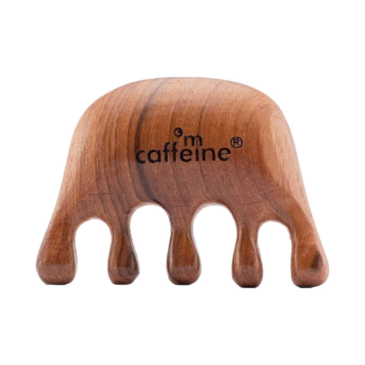 mCaffeine | mCaffeine Wooden Head Massage Comb