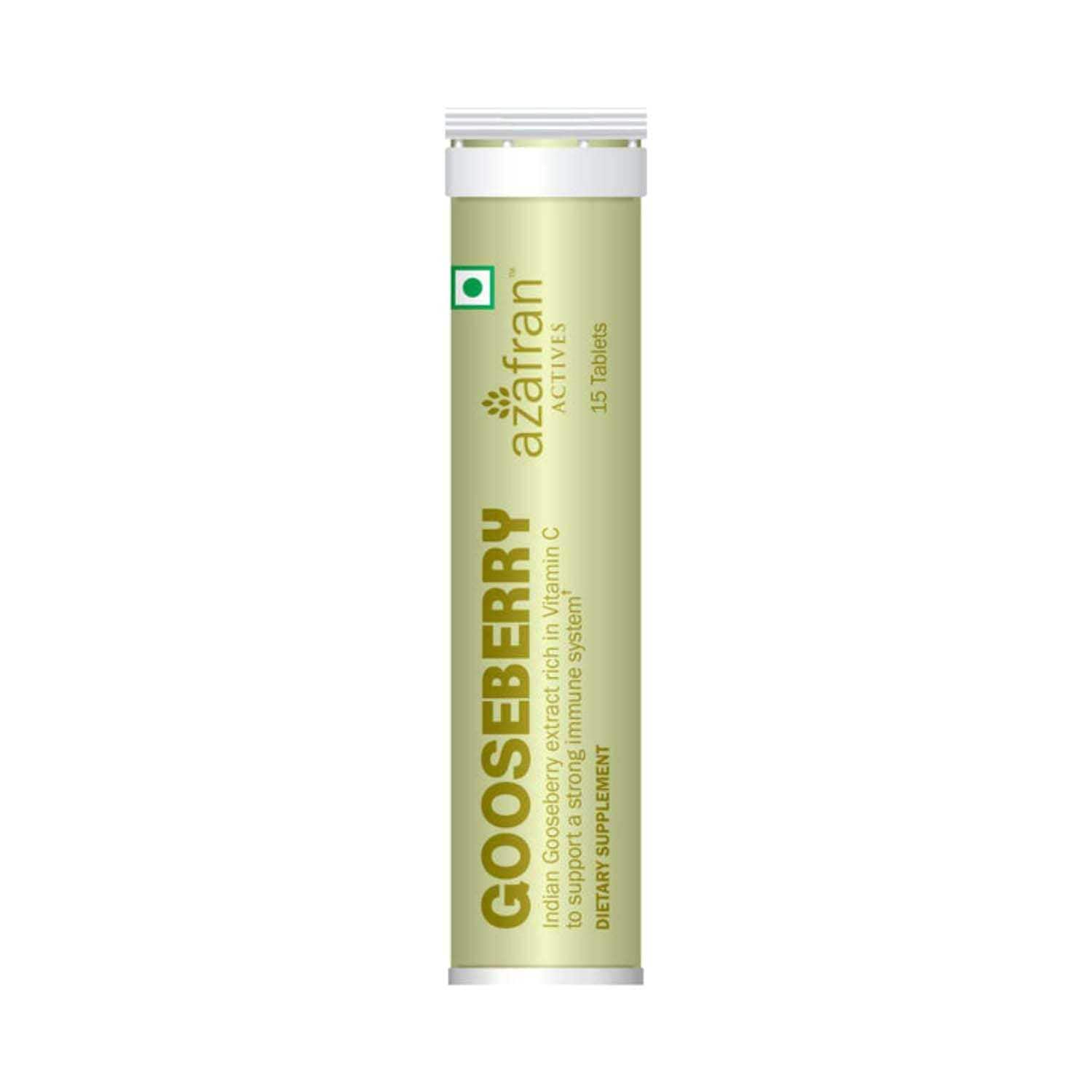 Azafran Actives | Azafran Actives Gooseberry 1000mg Tablet