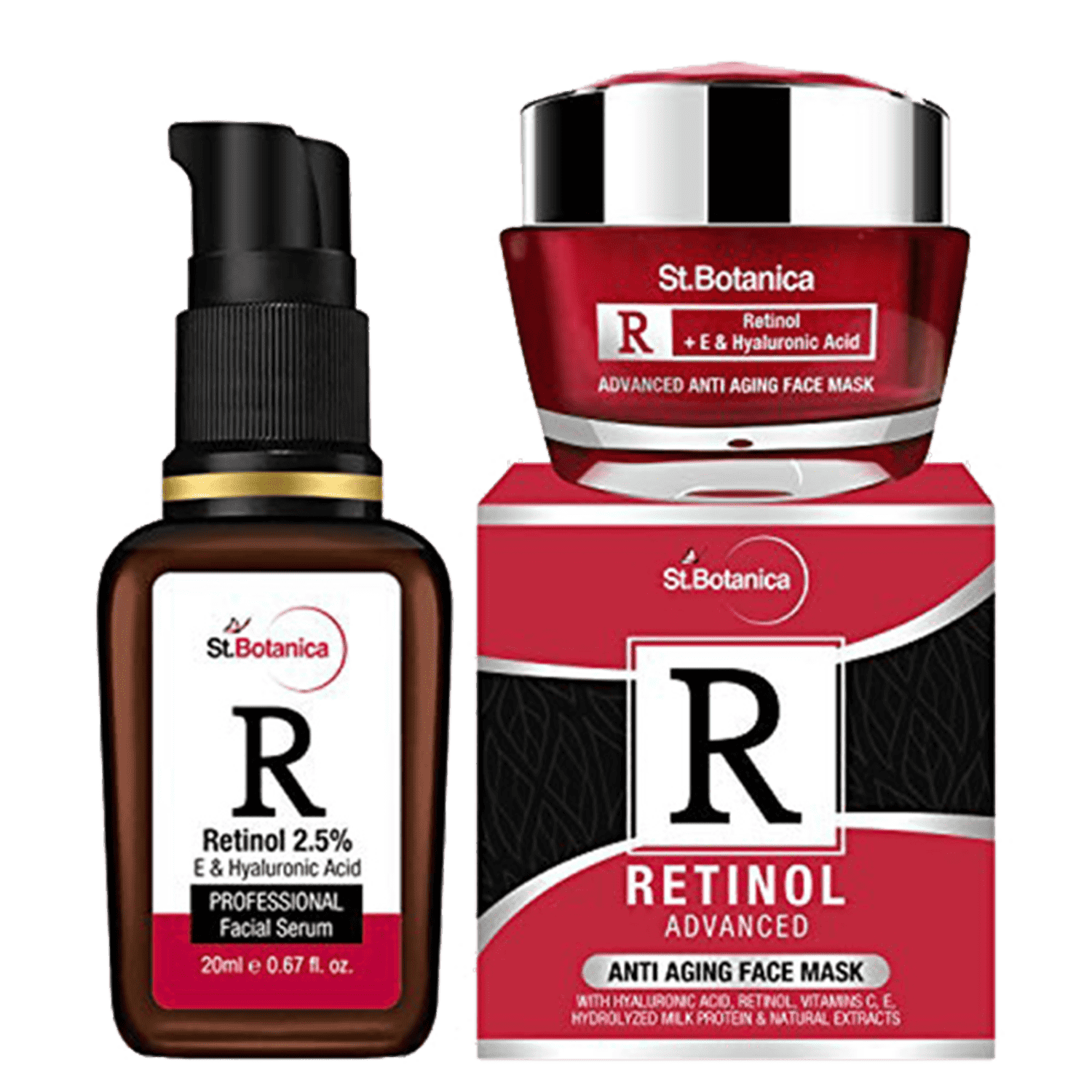 St.Botanica | St.Botanica Retinol Care Set - (2 Pcs)