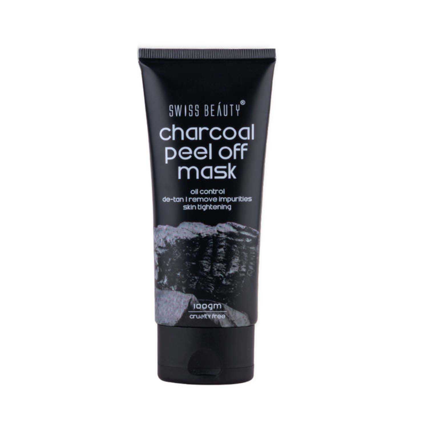 Swiss Beauty | Swiss Beauty Charcoal Peel Off Mask - (100g)