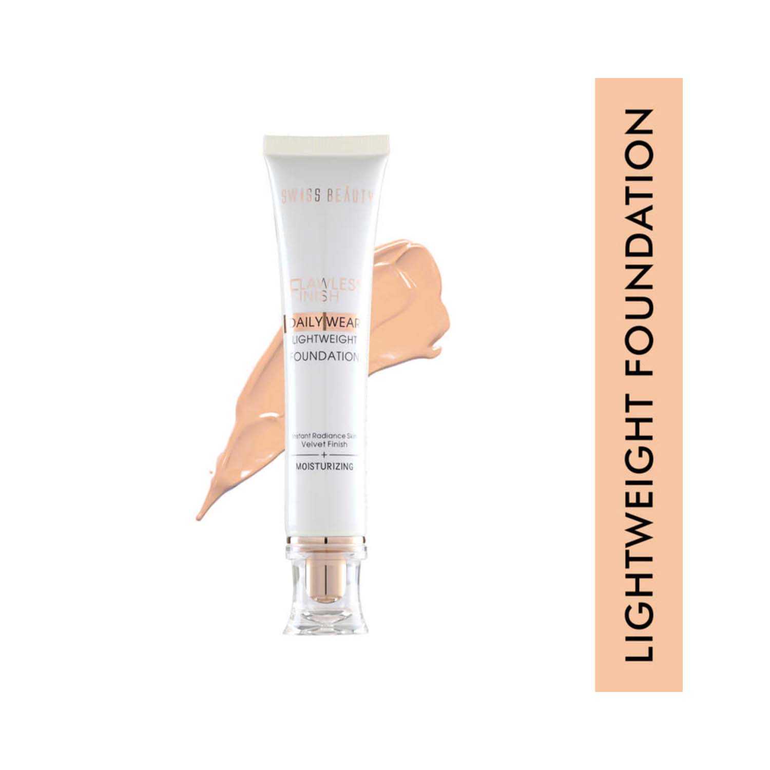 Swiss Beauty 122 | Swiss Beauty Daily Wear Lightweight Foundation - 04 Natural Nude (40g)