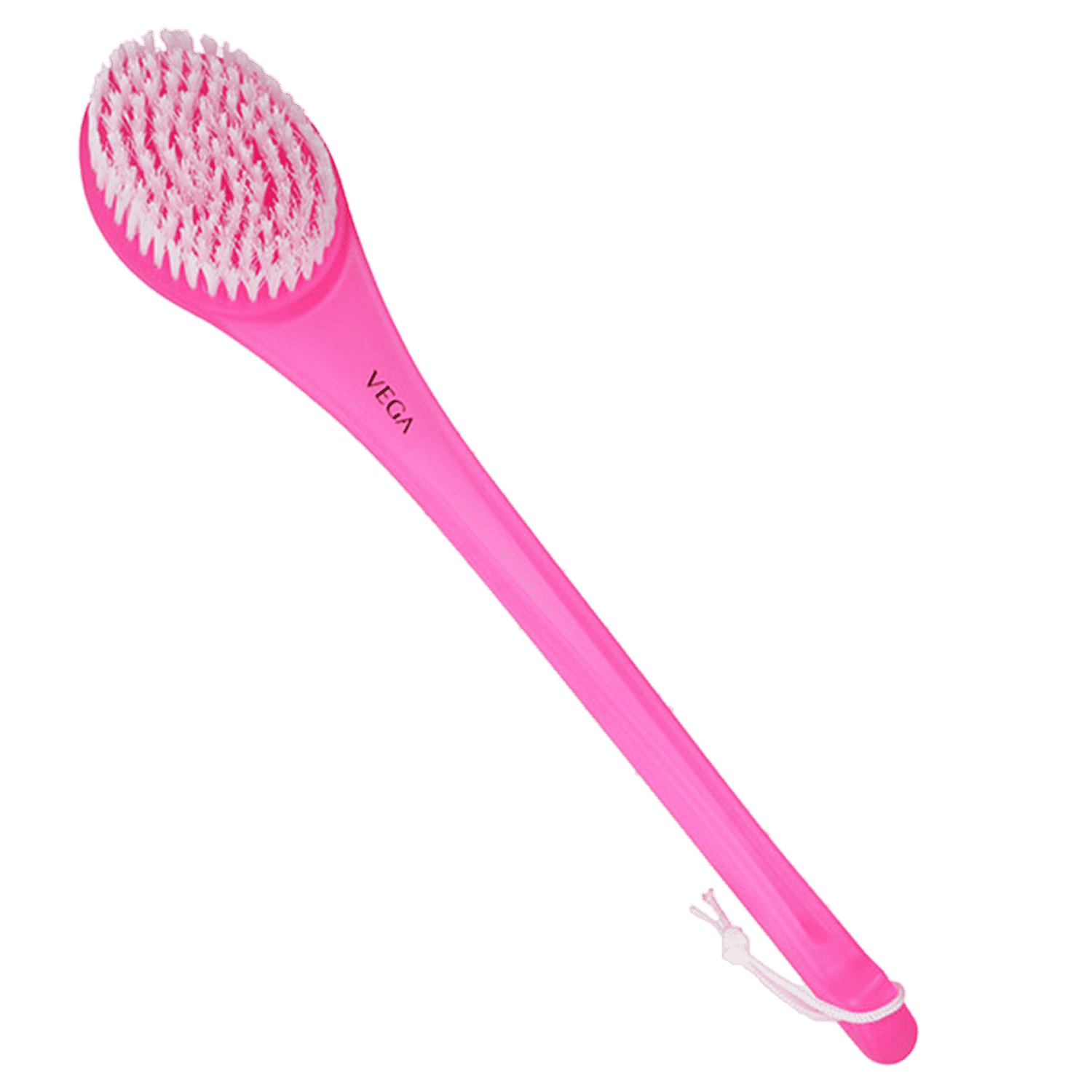 Vega | Longe Handle Bristle Bath Brush, (BA-1/7)