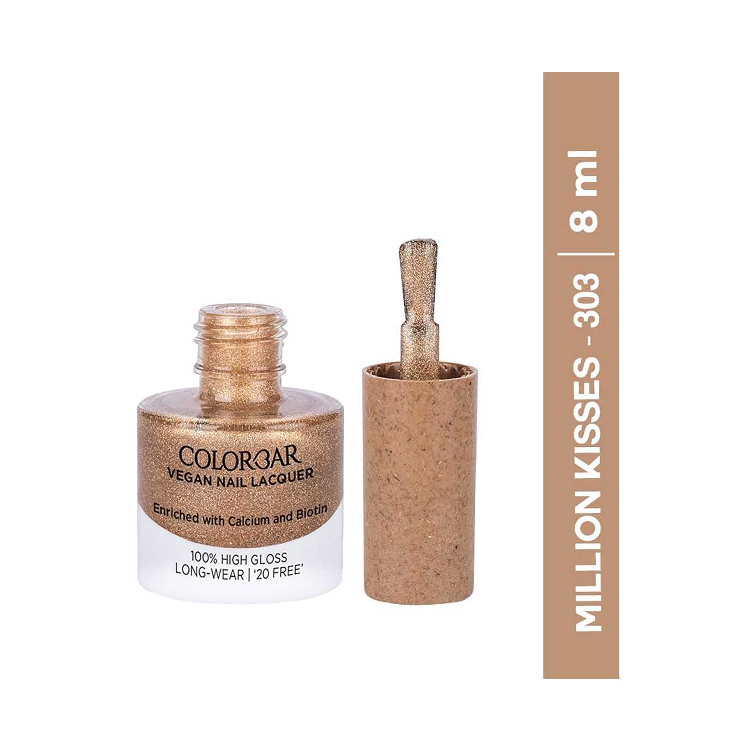 Colorbar | Colorbar Vegan Nail Lacquer - 303 Million Kisses (8ml)