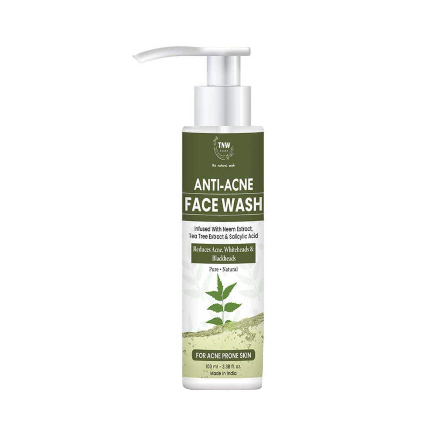 TNW The Natural Wash | The Natural Wash Anti-Acne Face Wash - (100ml)