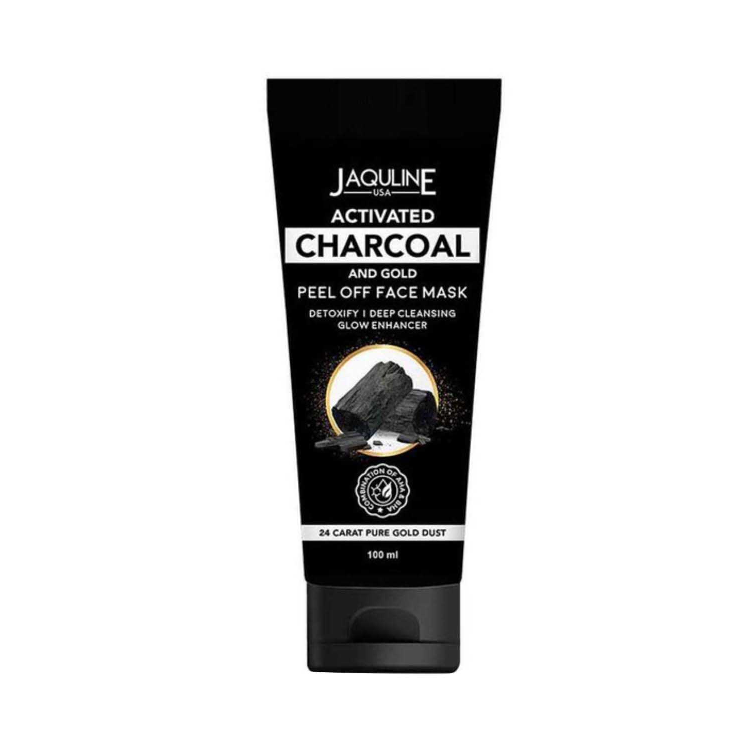 Jaquline USA | Jaquline USA Charcoal Gold Peel Off Mask - (100ml)