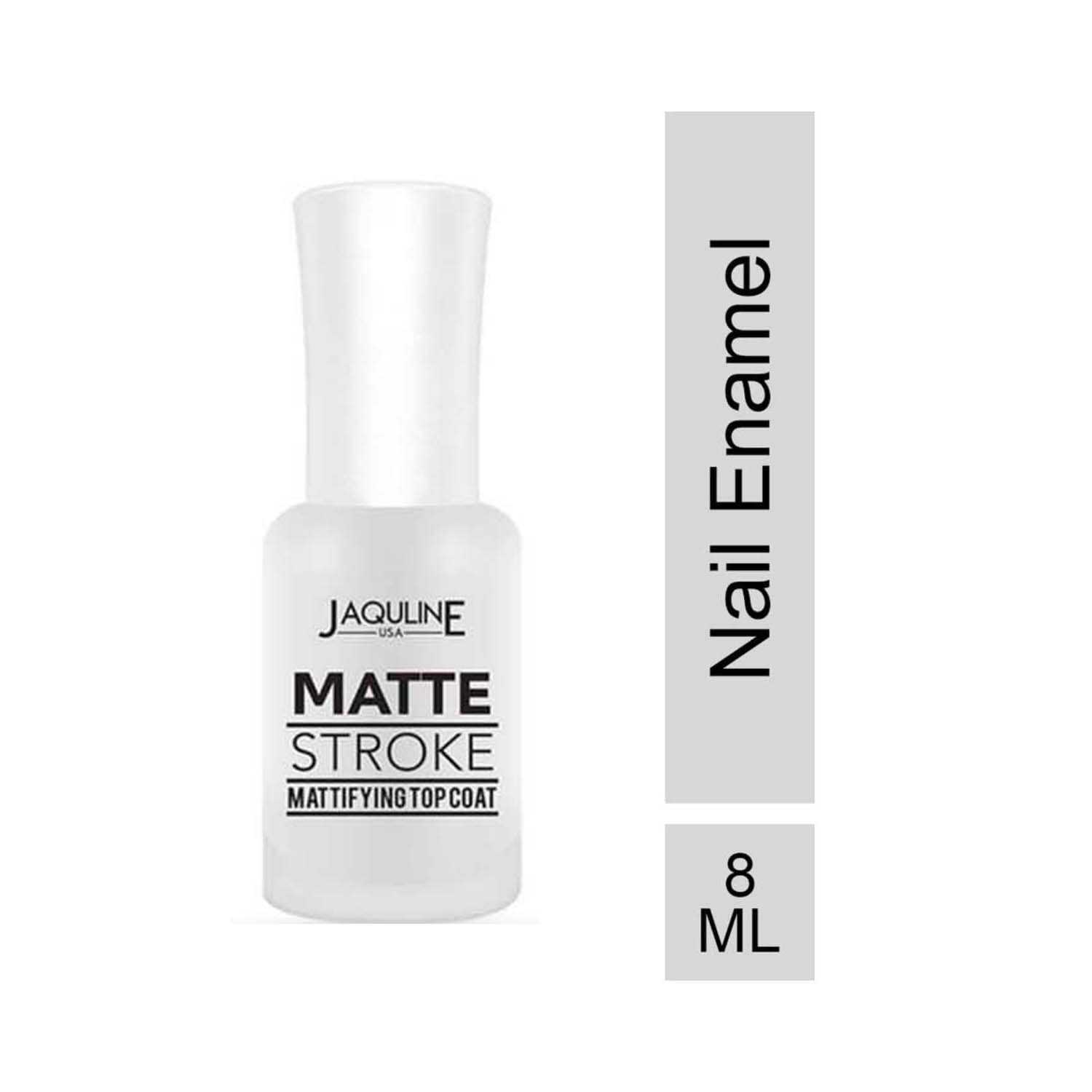Jaquline USA | Jaquline USA Matte Stroke Top Coat - Transparent (8ml)