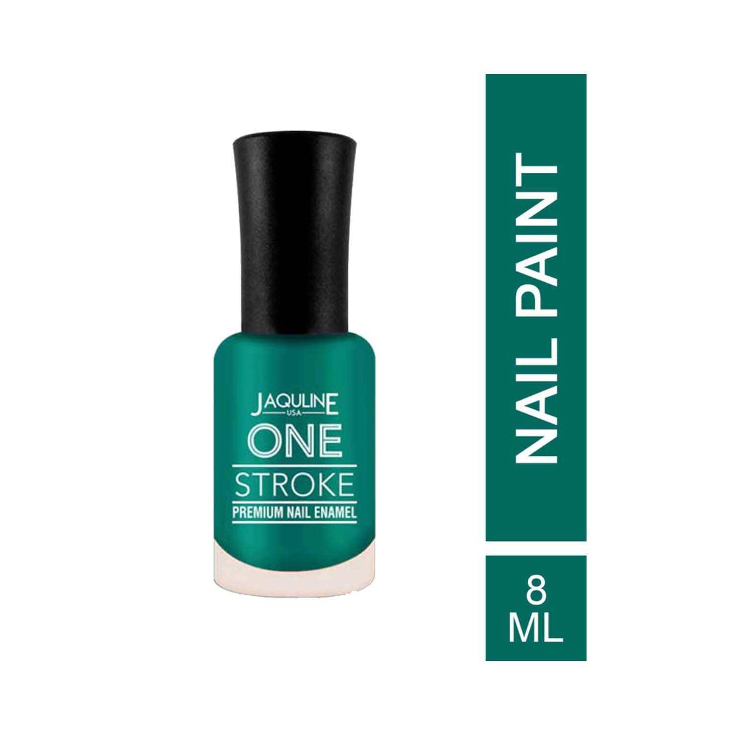 Jaquline USA | Jaquline USA One Stroke Premium Nail Enamel - J34 Steal Teal (8ml)