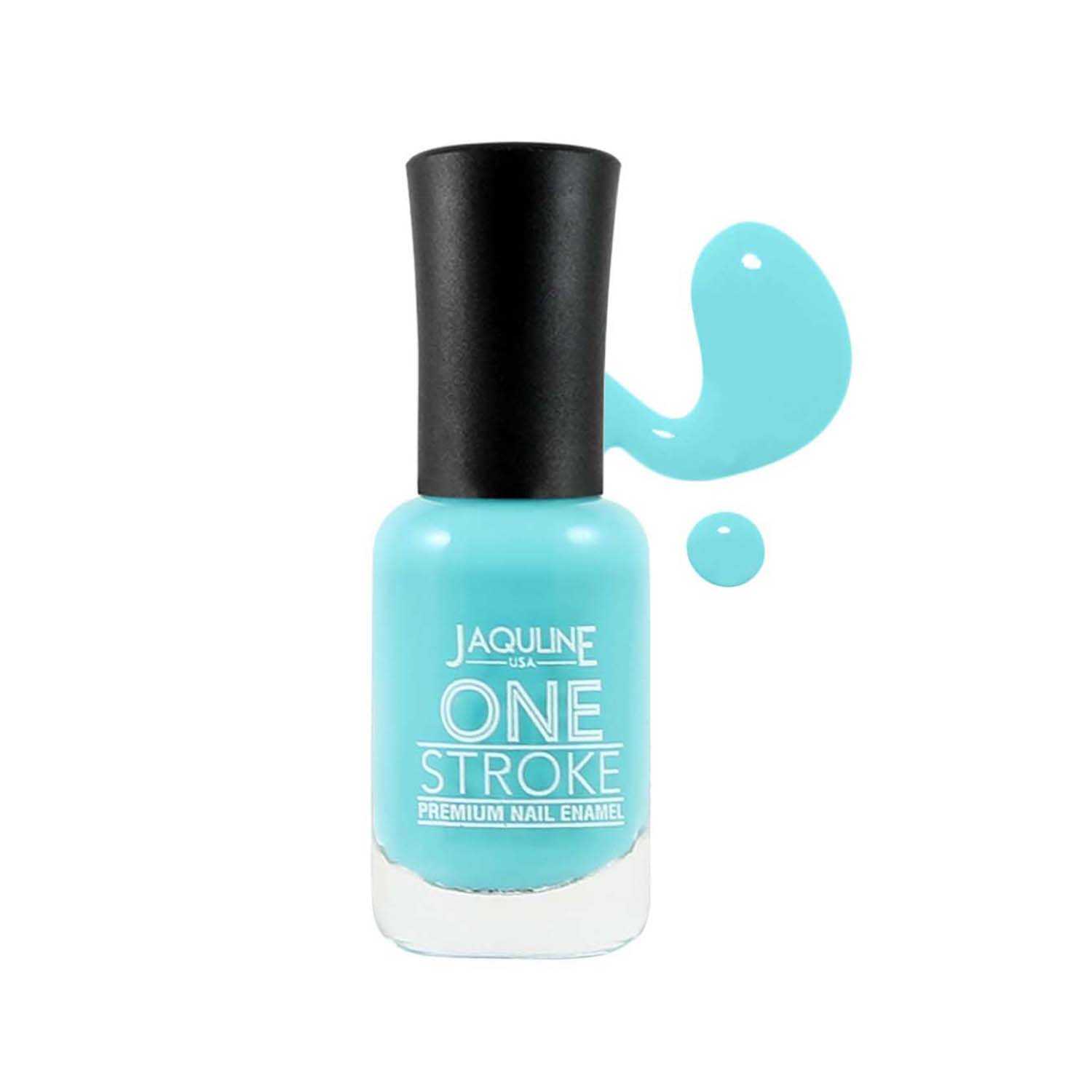 Jaquline USA | Jaquline USA One Stroke Premium Nail Enamel - J54 Blue Boom (8ml)