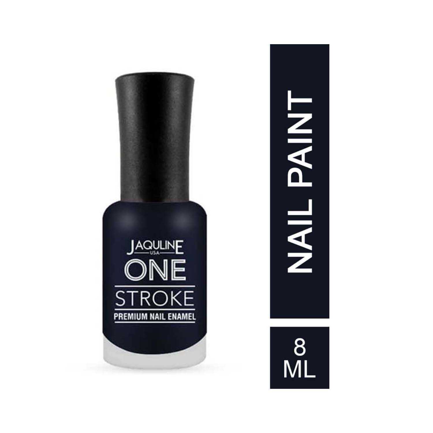 Jaquline USA | Jaquline USA One Stroke Premium Nail Enamel - J55 Midnight Kiss (8ml)