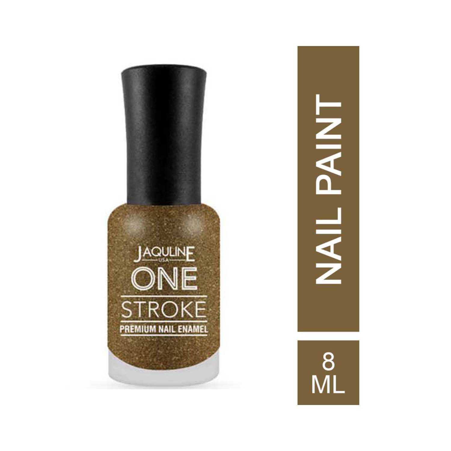 Jaquline USA | Jaquline USA One Stroke Premium Nail Enamel - J57 Gold Rush (8ml)