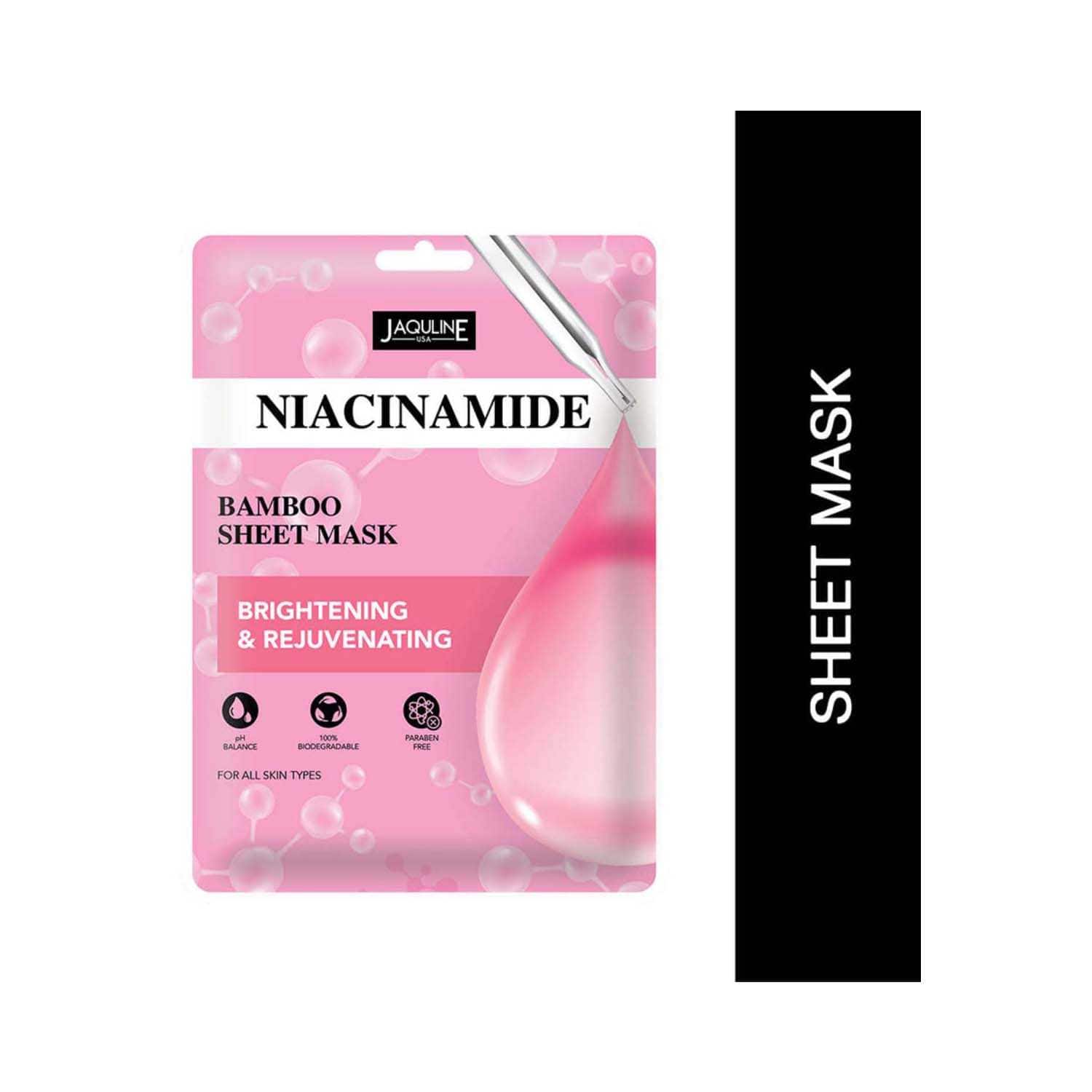 Jaquline USA | Jaquline USA Niacinamide Sheet Mask - (25ml)