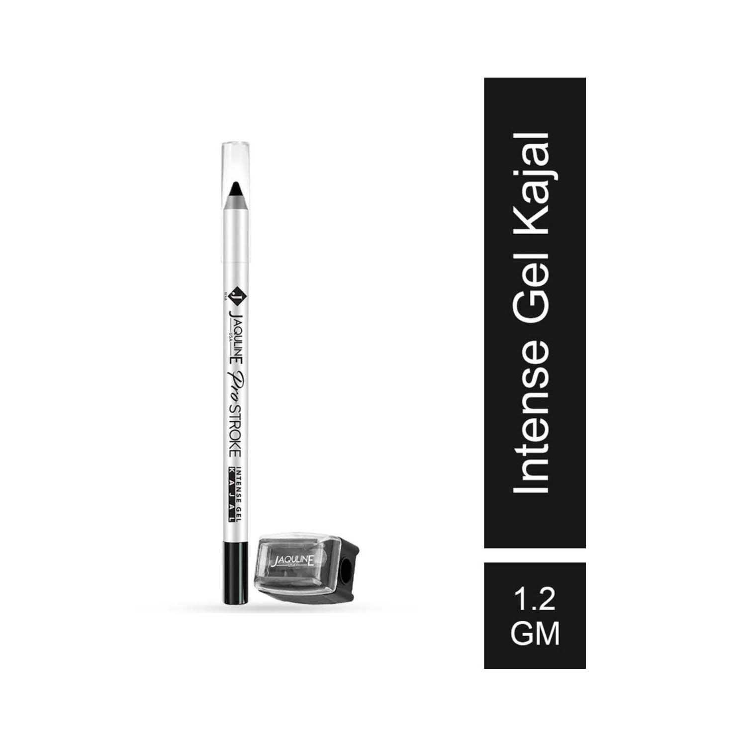 Jaquline USA | Jaquline USA Pro Stroke Intense Gel Kajal With Sharpener - (1.2g)