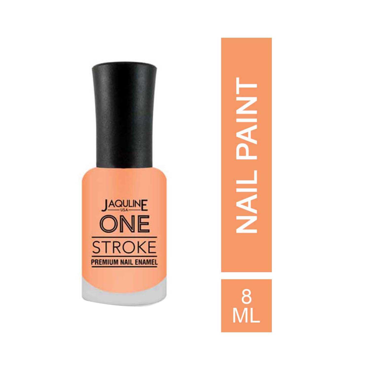 Jaquline USA | Jaquline USA One Stroke Premium Nail Enamel - J44 Happy Peach (8ml)