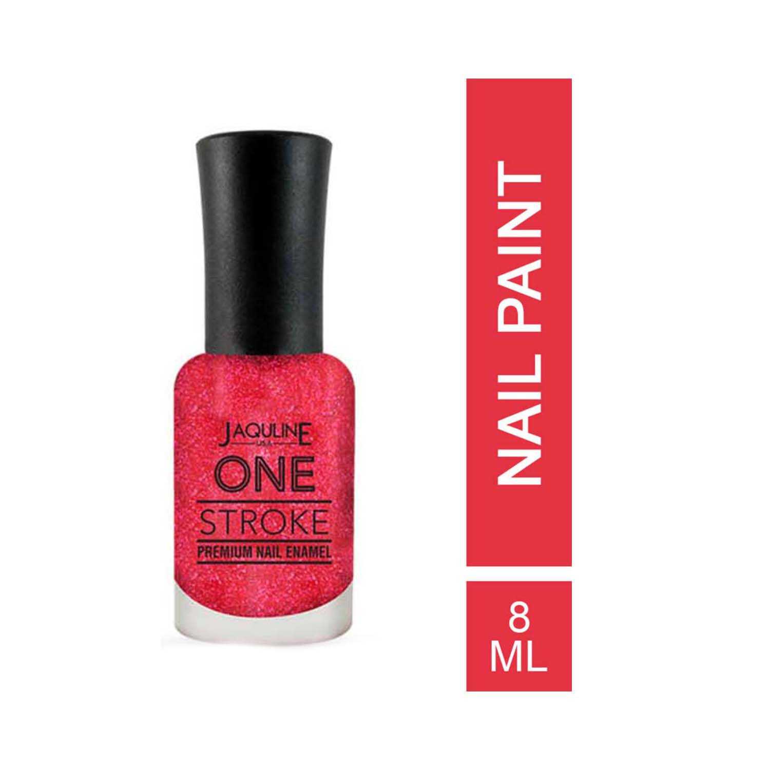 Jaquline USA | Jaquline USA One Stroke Premium Nail Enamel - J15 Emperor Red (8ml)