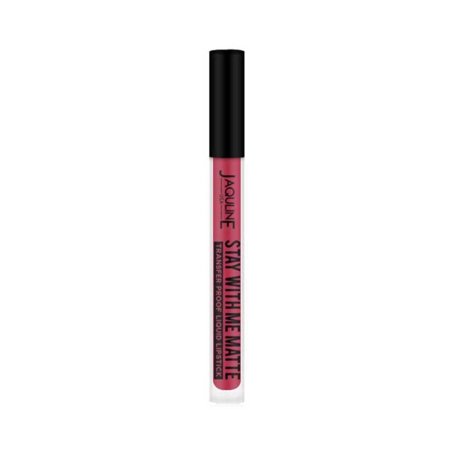 Jaquline USA | Jaquline USA Stay With Me Liquid Lipstick - Fierce (3ml)