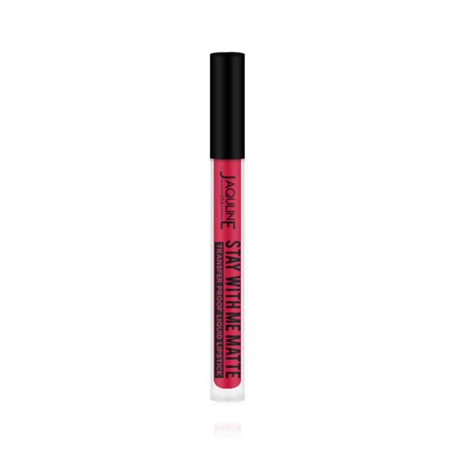 Jaquline USA | Jaquline USA Stay With Me Liquid Lipstick - Racy (3ml)