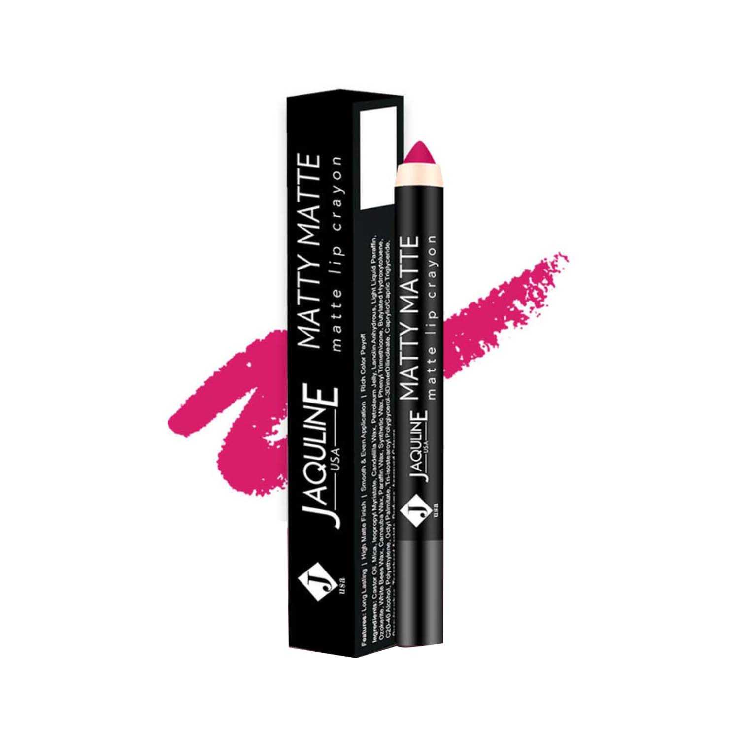 Jaquline USA | Jaquline USA Matty Matte Lip Crayon - 2 Angel's Choice (2.8g)